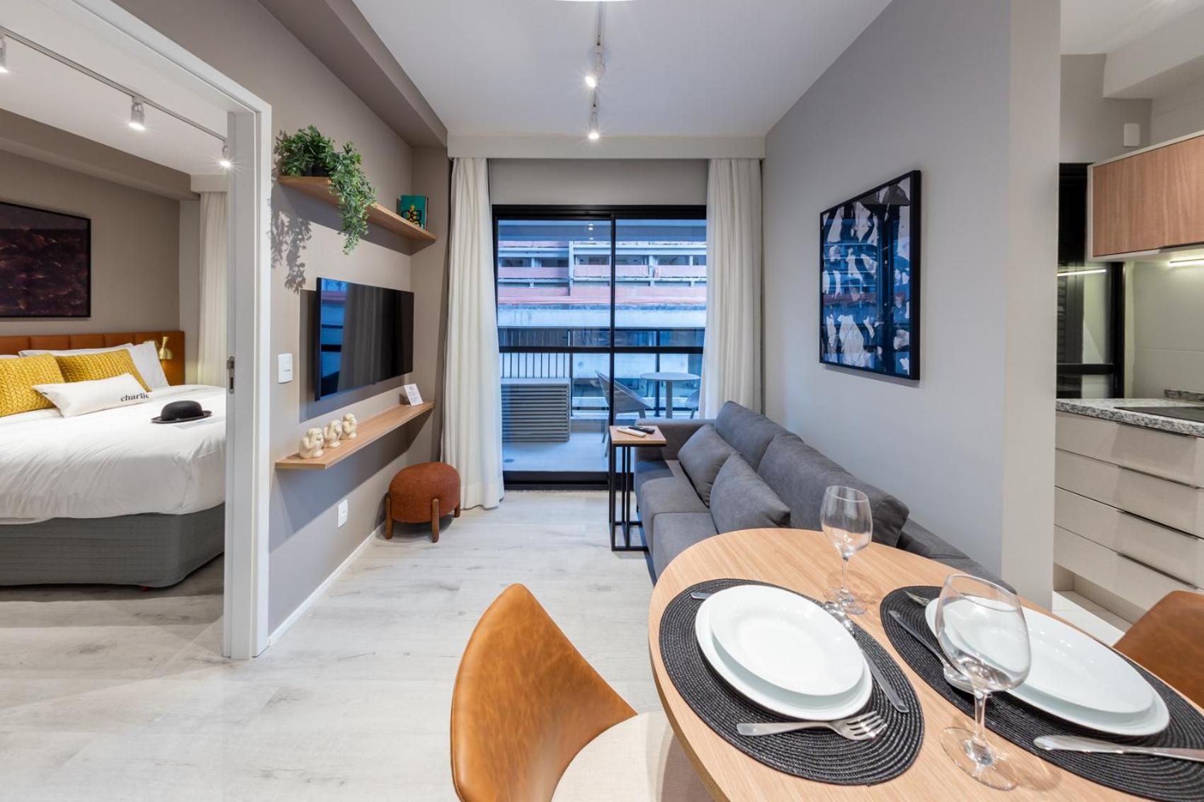 Charlie Contemporaneo Jardins Appartement São Paulo Buitenkant foto